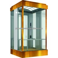 glass elevator cabin